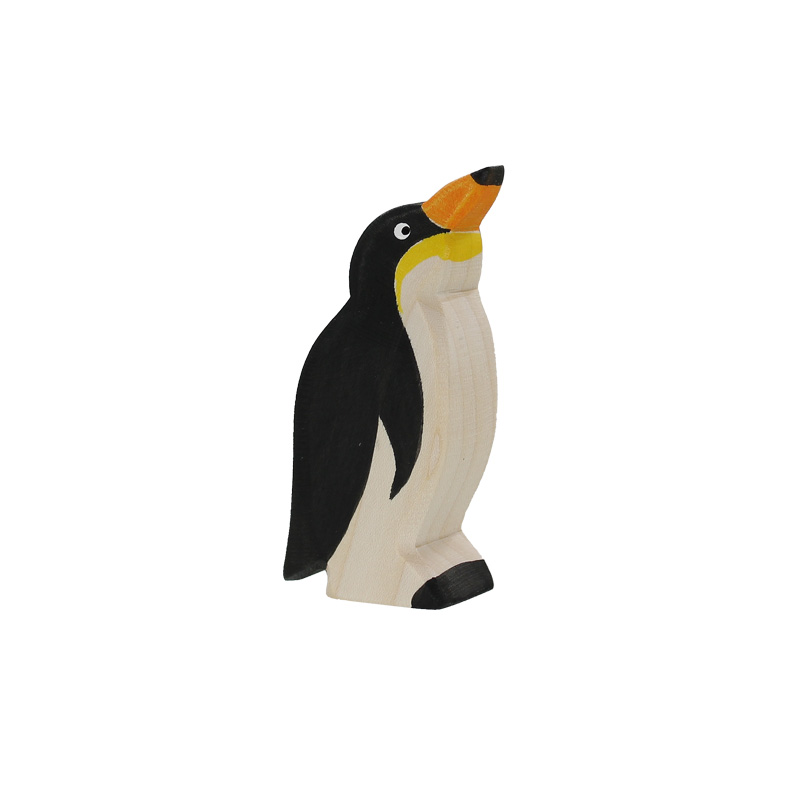 Pinguin aus Holz  Holzspielzeug Zoo